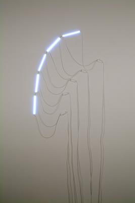 Bandon, 2004, Ccfl lamps, high-flex wire, inverters, steel, 98 x 32 x 1 inches