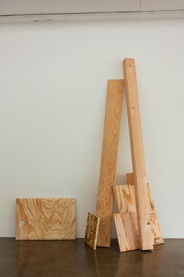 Want For No One, 2009, Folded pigment prints on cotton paper, 96 x 40 x 40 inches